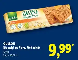 Lidl Gullon biscuiti cu fibre, fara zahar Ofertă