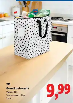 Lidl W5 Geantă universală Ofertă