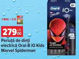 Carrefour Periuță de dinți electrică Oral-B iO Kids Marvel Spiderman Ofertă