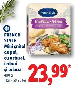 Lidl French Style mini șnițel de pui Ofertă