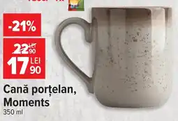 Carrefour Moments cană porțelan Ofertă