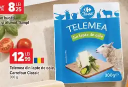 Carrefour Market Carrefour Classic Telemea din lapte de oaie Ofertă