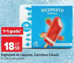 Carrefour Market Carrefour Classic Înghetată de căpșune Ofertă