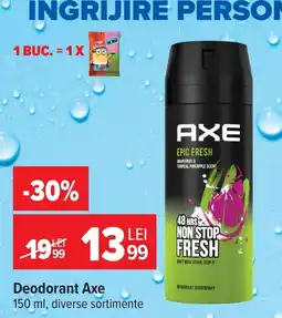 Carrefour Deodorant Axe Ofertă
