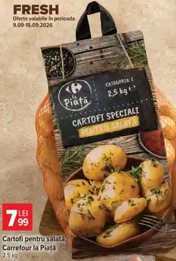 Carrefour Market Carrefour la Piață cartofi pentru salată Ofertă