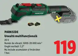 Lidl Parkside unealtă multifuncțională Ofertă