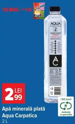 Carrefour Aqua Carpatica apă minerală plată Ofertă