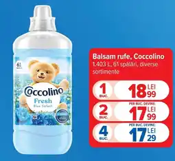 Carrefour Coccolino balsam rufe Ofertă