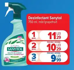 Carrefour Sanytol soluție de curățat universală dezinfectant Ofertă