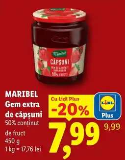 Lidl Maribel gem extra de căpșuni Ofertă