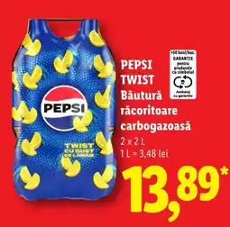 Lidl Pepsi twist băutură răcoritoare carbogazoasă Ofertă