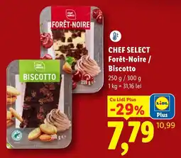 Lidl Chef Select Forêt-Noire / Biscotto Ofertă