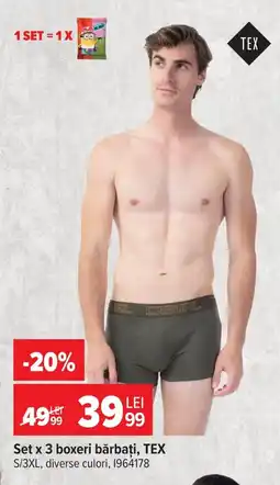 Carrefour tex boxeri bărbați Ofertă