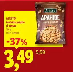 Lidl Alesto arahide prăjite și sărate Ofertă