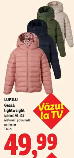 Lidl Lupilu geacă lightweight Ofertă