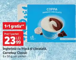 Carrefour Carrefour Classic Coppa Panna E Cioccolato Ofertă