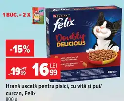 Carrefour felix hrană uscată pentru pisici Ofertă