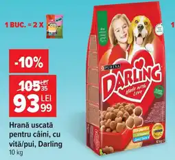 Carrefour Darling hrană uscată pentru câini Ofertă