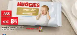 Carrefour Huggies servetele umede Ofertă