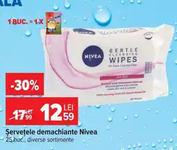 Carrefour Servetele demachianta nivea Ofertă