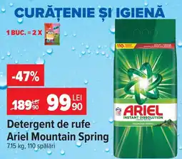 Carrefour Ariel detergent de rufe Ofertă