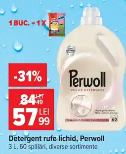 Carrefour Perwoll detergent rufe color Ofertă