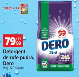 Carrefour Detergent de rufe pudră Dero Ofertă