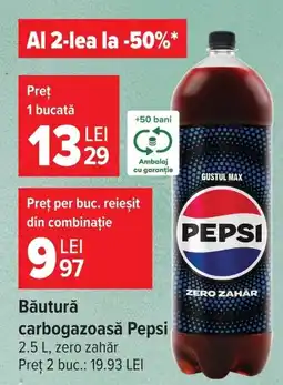 Carrefour Pepsi băutură carbogazoasă Ofertă