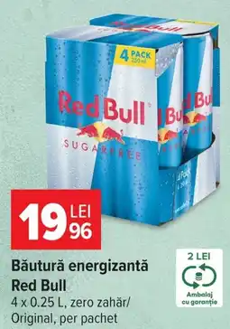 Carrefour Red Bull băutură energizantă Ofertă