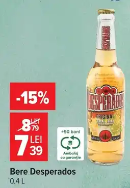 Carrefour Bere Desperados Ofertă