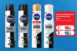 Carrefour Nivea deodorant black&white femei/bărbați 48H Ofertă