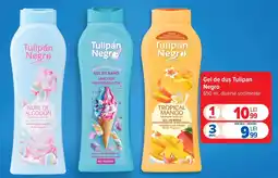Carrefour Tulipan negru gel de dus Ofertă