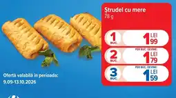 Carrefour Strudel cu mere Ofertă