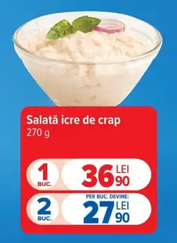 Carrefour Salată icre de crap Ofertă