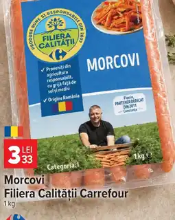 Carrefour Morcovi Filiera Calității Carrefour Ofertă