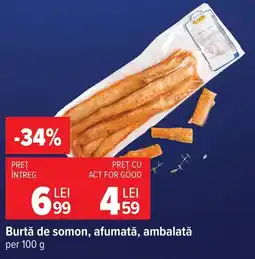 Carrefour Rafa burtă de somon Ofertă