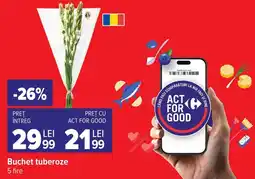 Carrefour Carrefour buchet tuberoze Ofertă