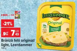 Carrefour Market Leerdammer brânză felii original/light Ofertă