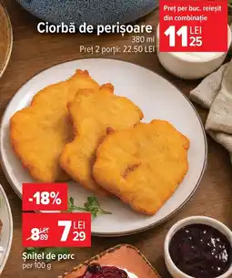 Carrefour Snitel de porc Ofertă