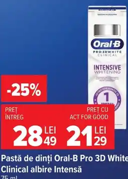 Carrefour Oral-B pastă de dinți Ofertă