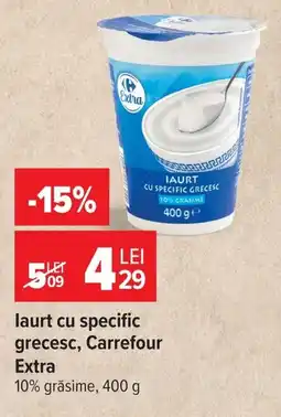 Carrefour Iaurt cu specific grecesc Ofertă