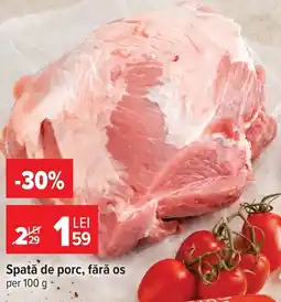 Carrefour Spată de porc, fără os Ofertă
