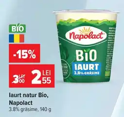 Carrefour Iaurt natur Bio Ofertă