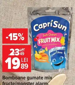 Carrefour Caprisun bomboane gumate mix fructe/monster alarm Ofertă