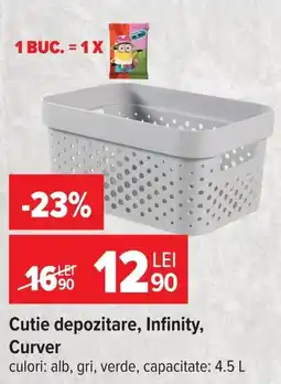 Carrefour Infinity Curver cutie depozitare Ofertă