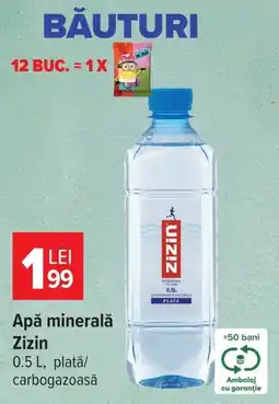 Carrefour Market Apă minerală Zizin Ofertă