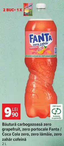 Carrefour Market Fanta zero zahăr Ofertă