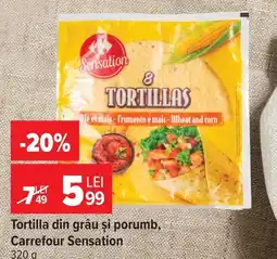 Carrefour Carrefour Sensation tortillas Ofertă