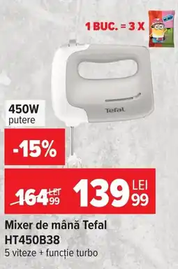 Carrefour Tefal mixer de mână Ofertă