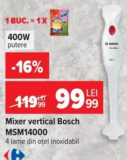 Carrefour Bosch mixer vertical Ofertă
